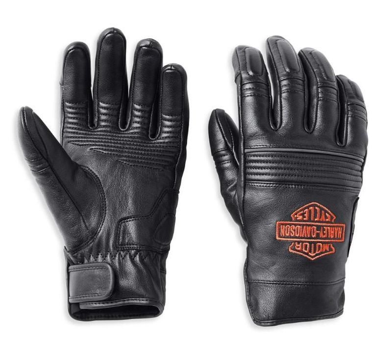 Harley-Davidson Men&#39;s Grapnel Leather Gloves 98146-22EM