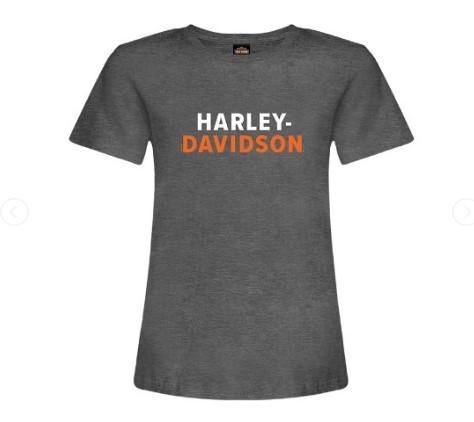 Harley-Davidson &#39;Stacked Name&#39; Women&#39;s Dealer T-Shirt R0045553