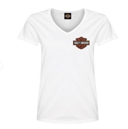 Harley-Davidson &#39;Mini B&amp;S&#39; Women&#39;s Dealer T-Shirt R0045586