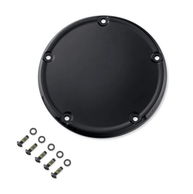 Harley-Davidson Gloss Black Narrow-Profile Derby Cover  25700971