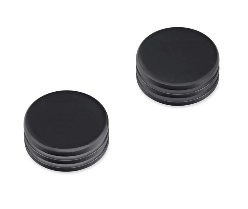 Harley-Davidson Gloss Black Upper Fork Nut Covers 45500515