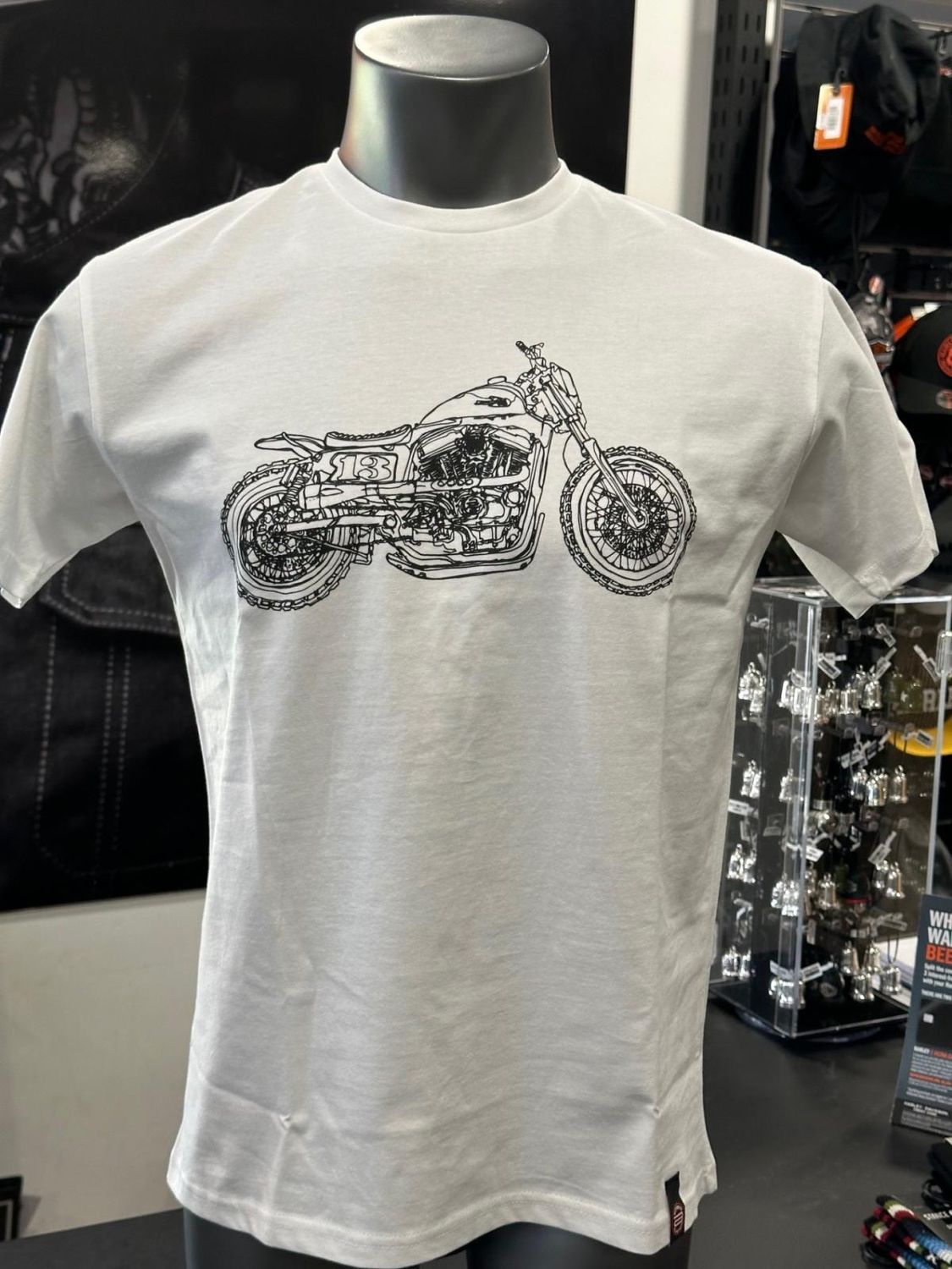 Speed and Custom XLST3 White Dealer Tee  SC XLST3 WH 