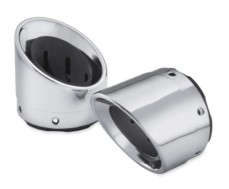 Harley-Davidson Two-Piece Muffler 4.5 in. End Caps  65100078
