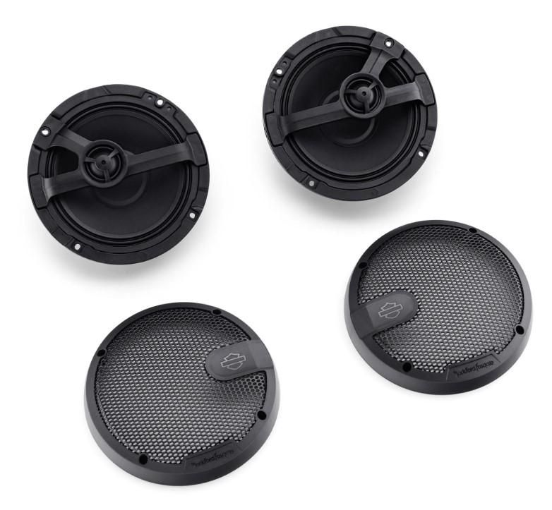 Harley-Davidson Audio Rockford Fosgate - Stage I Tour-Pak / Air Cooled Lower Speakers 76000984 
