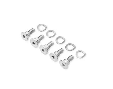 Harley-Davidson Brake Rotor Hardware Kit - Chrome  91800029