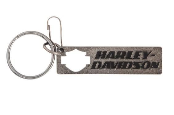 Harley-Davidson Silhouette Knock Out Key Ring 081134145201