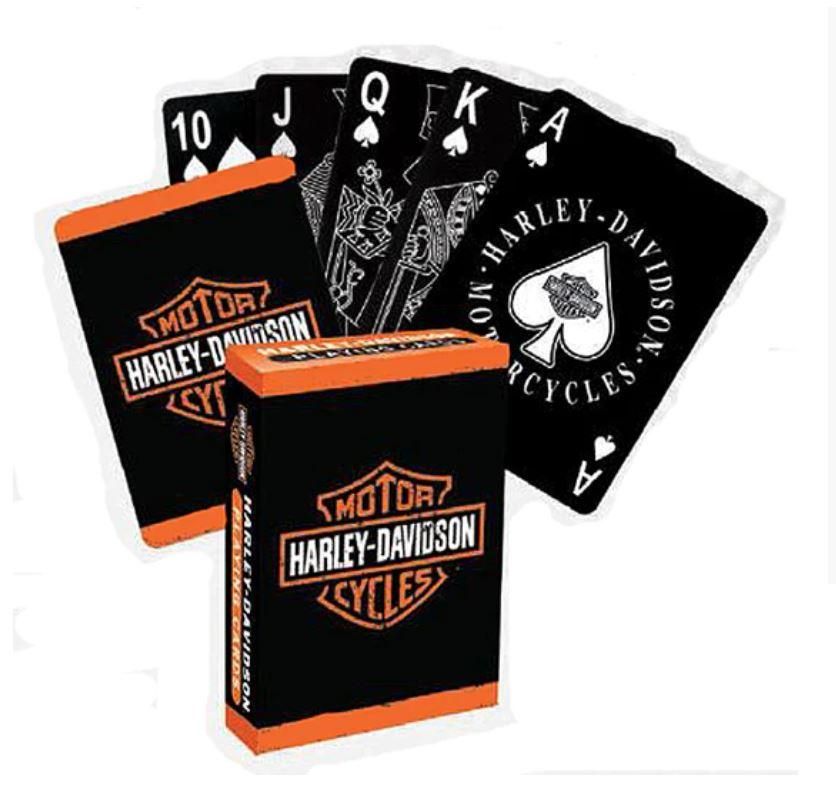 Harley-Davidson B&amp;S Logo Premium Playing Card Deck 636 722969006366