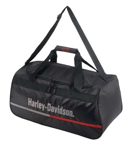 Harley-Davidson On Tour Sports Duffel Bag w/ Shoulder Strap - Midnight Black  99419