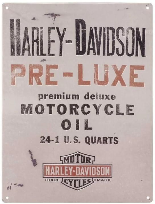 Harley-Davidson Pre-Luxe Tin Sign  661154155376