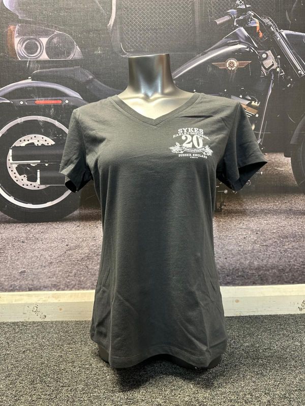 Harley-Davidson 20th Anniversary Women&#39;s Dealer T-Shirt 20th WOM