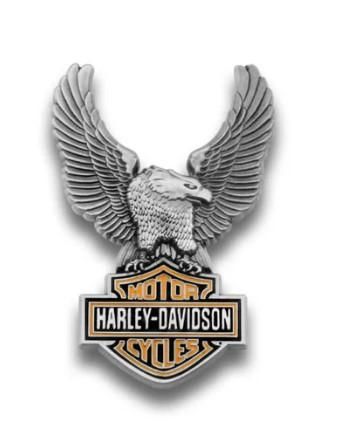 Harley-Davidson HD Eagle Bar and Shield Pin 682608008864
