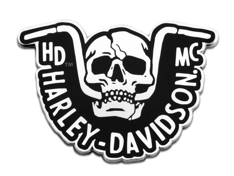 Harley-Davidson Skull Handlebar Pin   682608011192