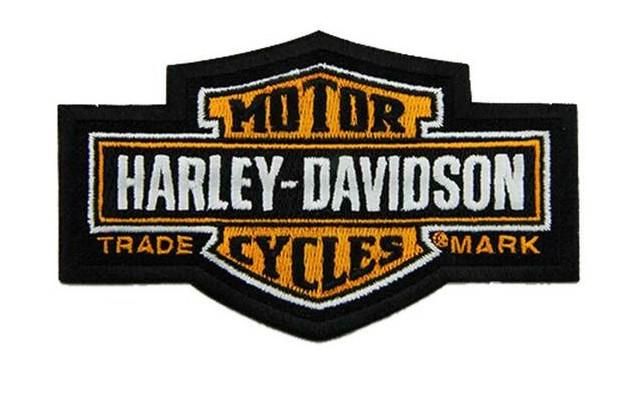 Harley-Davidson Trademark Bar and Shield 7.25in Patch 682608011482