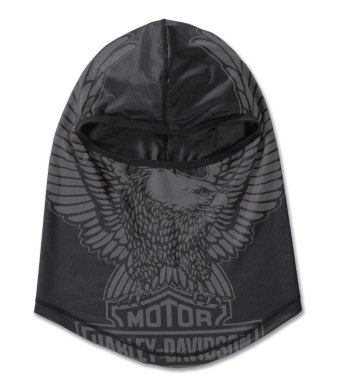 Harley-Davidson Bald Eagle Balaclava with Coolcore - Blackened Pearl 97651-24VM 