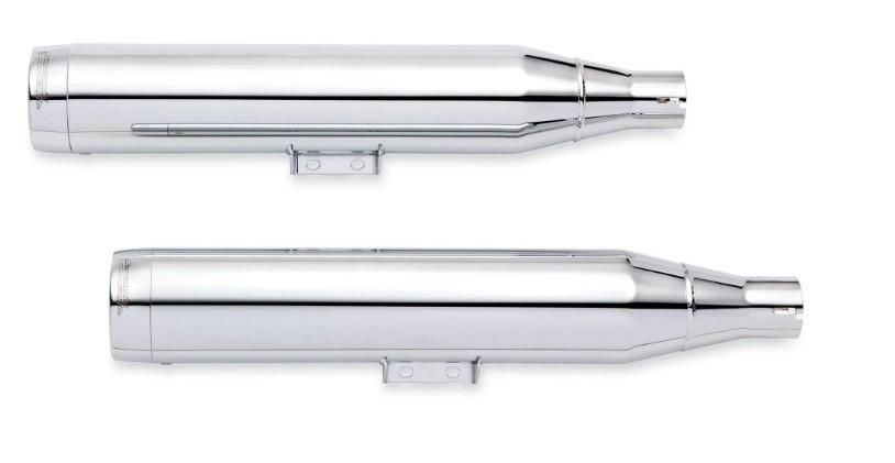 Harley-Davidson Screamin Eagle Street Cannon Mufflers - Chrome - Short 64900638 
