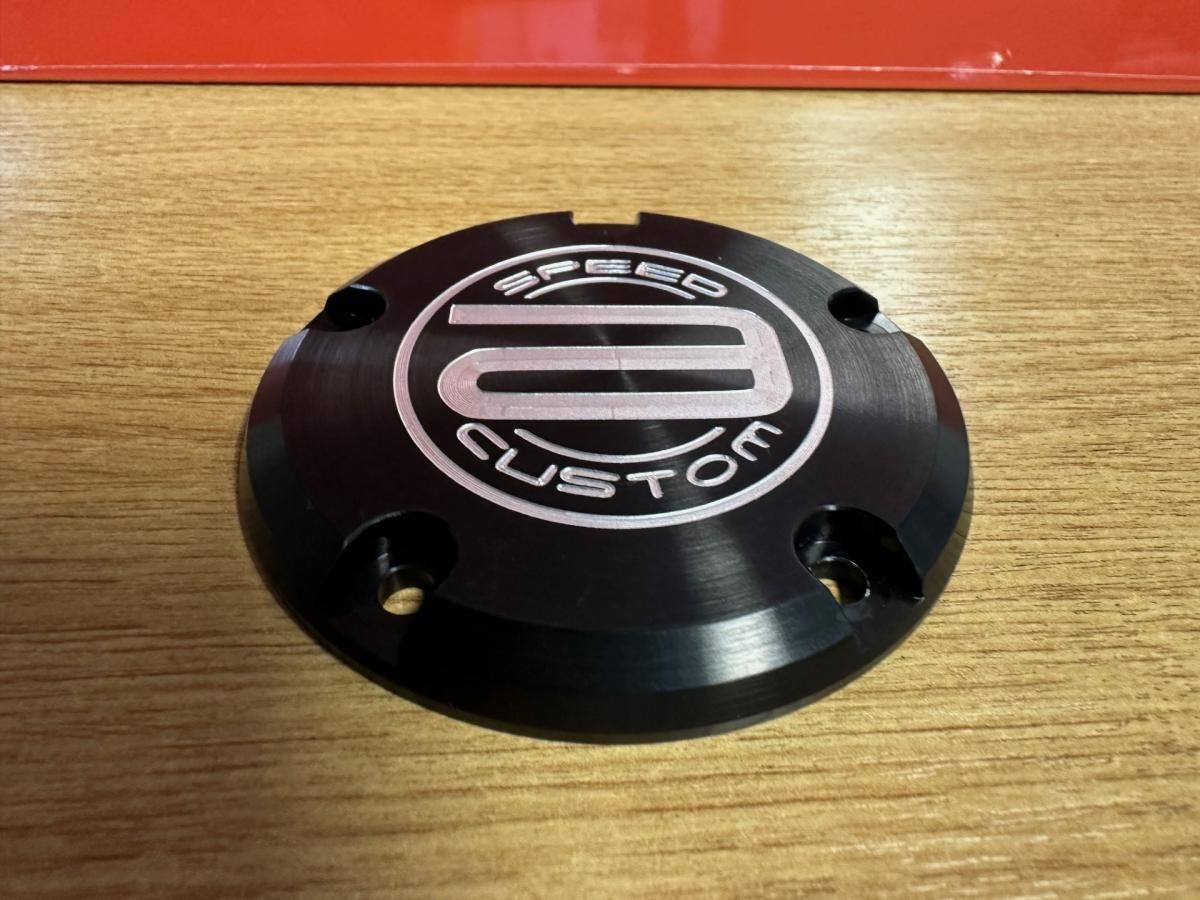 Harley-Davidson Sykes Speed and Custom Timer Cover Twin Cam 
