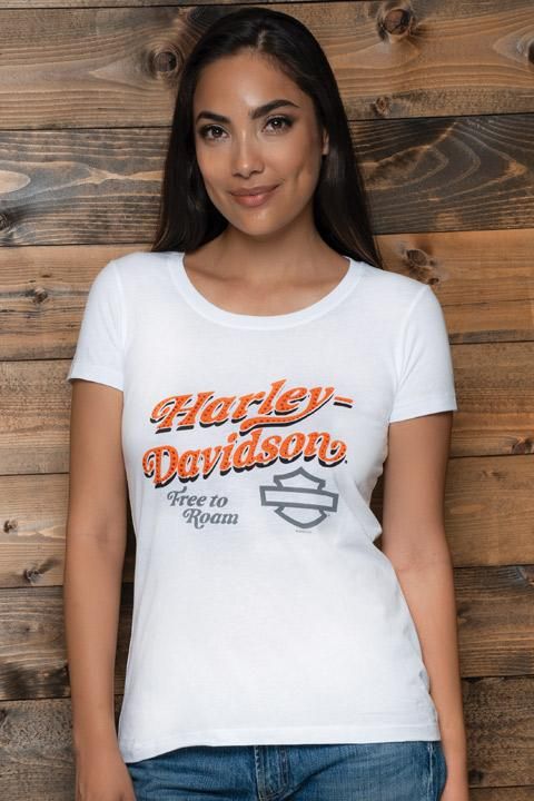 Harley-Davidson &#39;Outing&#39; Women&#39;s Dealer T-Shirt 4029152903