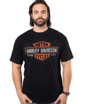 Harley-Davidson &#39;Elongated Bar and Shield&#39; Black Men&#39;s Dealer T-Shirt 4029154704