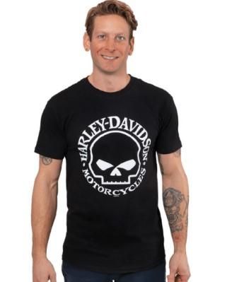 Harley-Davidson &#39;WG Outline&#39; Black Men&#39;s Dealer T-Shirt 4029155304