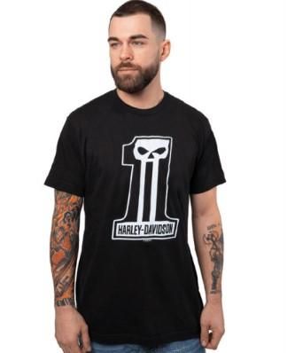 Harley-Davidson &#39;Dark Trait&#39; Black Men&#39;s Dealer T-Shirt 4029155404