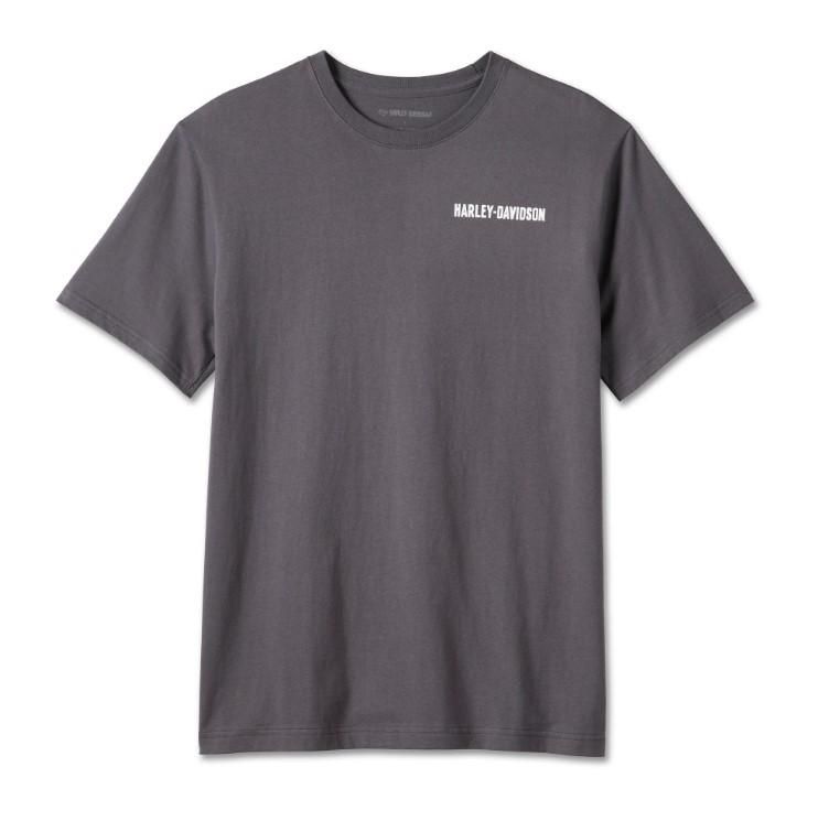 Harley-Davidson Men&#39;s Oil Can Tee - Blackened Pearl 99088-24VM