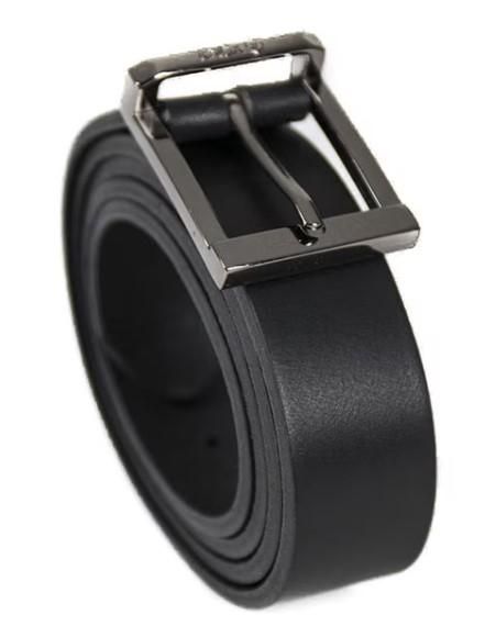 Knox Mens Leather Belt - Black   803509016493