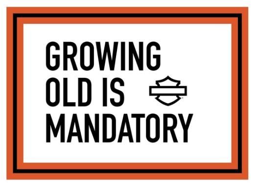 Harley-Davidson Growing Up Birthday Card 661154200861