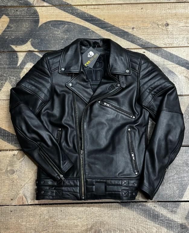 Bobhead Brando Protective Leather Riding Jacket    BH BRANDO