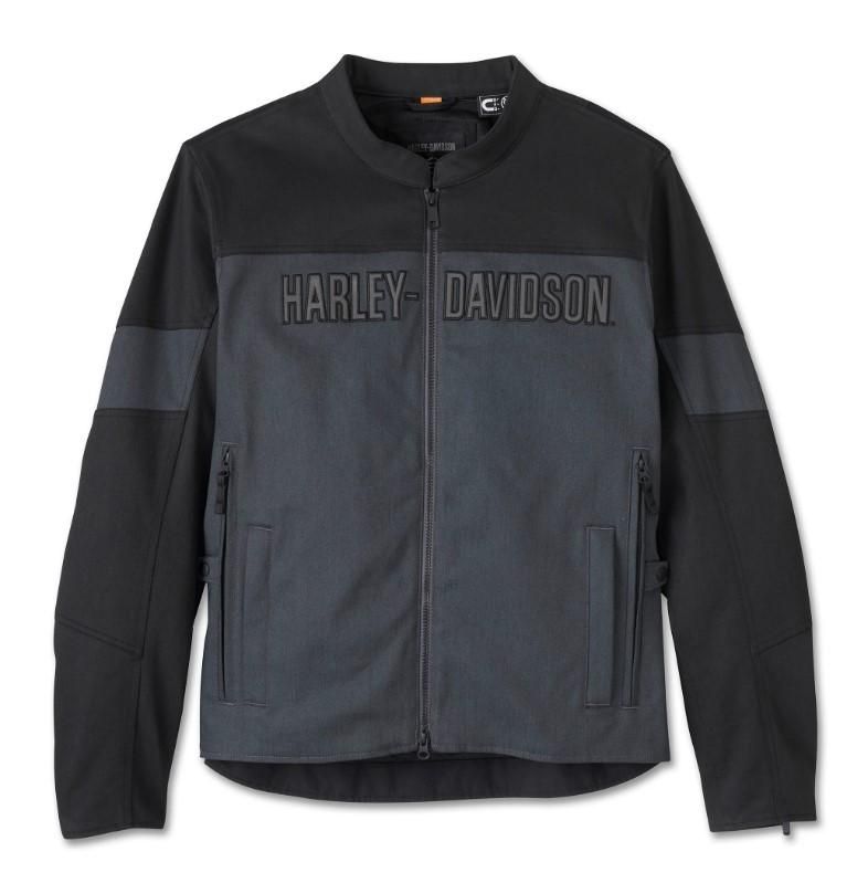 Harley-Davidson Men&#39;s Willie G Skull Graphic Tripple Vent 2.0 Textile Riding Jacket 98100-25VM