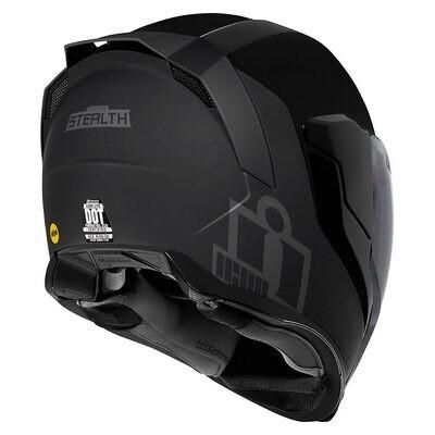 ls2 black chrome rebellion helmet 590-1083 SOLID - MATTE BLACK - Rebellion
