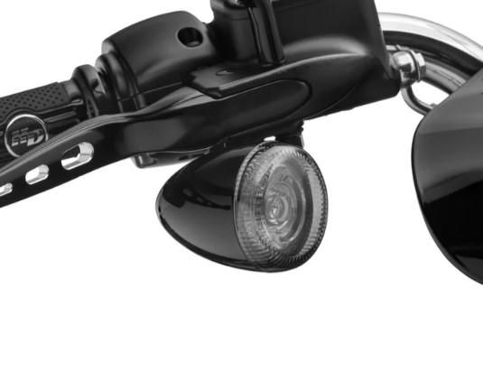 Harley-Davidson LED Bullet Turn Signal Kit - Front Black 67800977