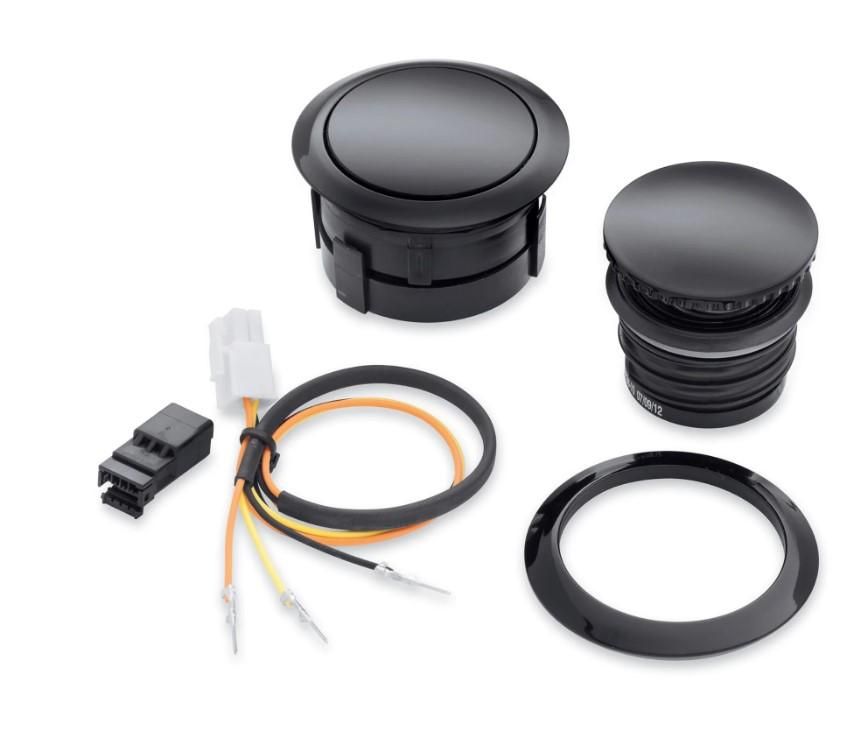 Harley-Davidson Flush Mount Fuel Cap and Guage Kit - 75027-08D