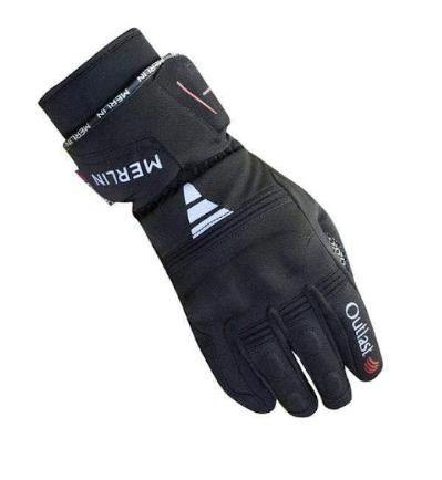 Merlin TESS Motorcycle Riding Gloves - Black
