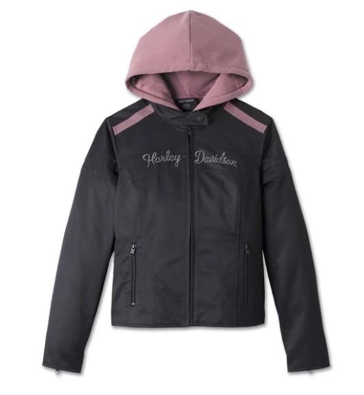 Harley-Davidson Miss Enthusiast 3 in 1 Jacket 97404-25VW