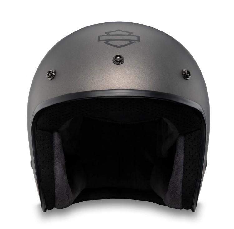 Harley-Davidson FURY N04 Bluetooth 3/4 Helmet - Matte Silver 98010-23EX