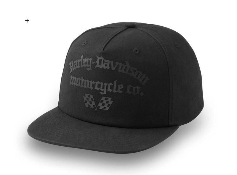Harley-Davidson Flying Start 5 Panel Snapback Cap 97615-25VM