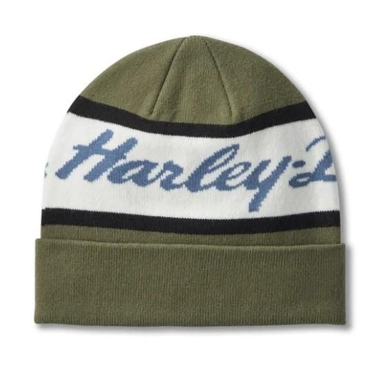 Harley-Davidson HD Script Beanie - Grape Leaf   97629-25VM