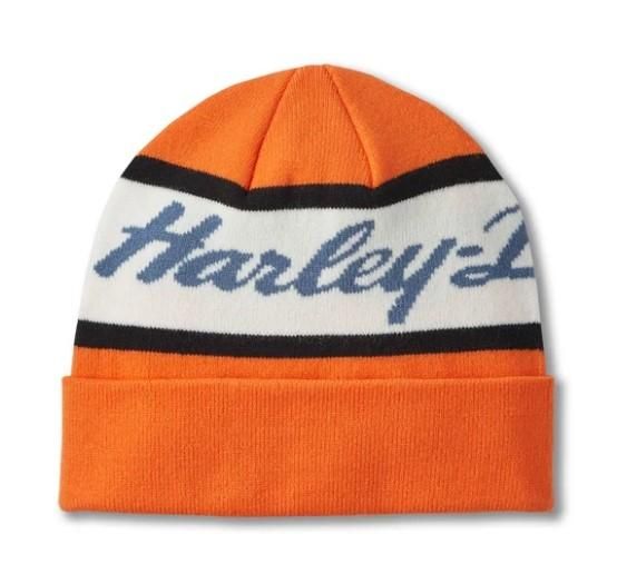 Harley-Davidson - Script Beanie - Harley Orange  97631-25VM