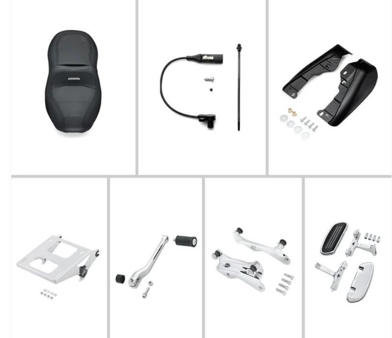 Harley-Davidson Long Haul Accessory Package - Chrome - 50700116A