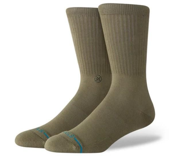 Stance Icon Crew Socks - Green   190107306034