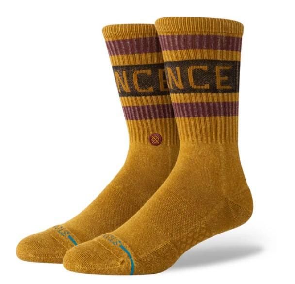 Stance Boyd Crew Socks - Limited Edition Gold 190107589031