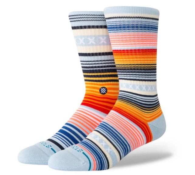 Stance Curren Crew Socks - Ice Blue  190107588850