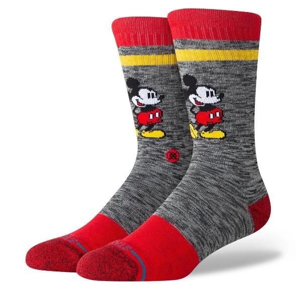 Stance Vintage Disney Crew Socks  - Black  190107389532