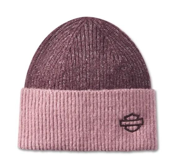 Harley-Davidson Womens Open Bar &amp; Shield Beanie - Sassafras 97676-25VW