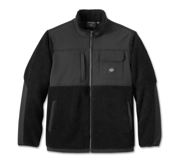 Harley-Davidson Sherpa Full Zip - Harley Black 96111-25VM