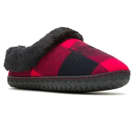Harley-Davidson Womens Lyssa BS Logo Fur House Slippers  D83937