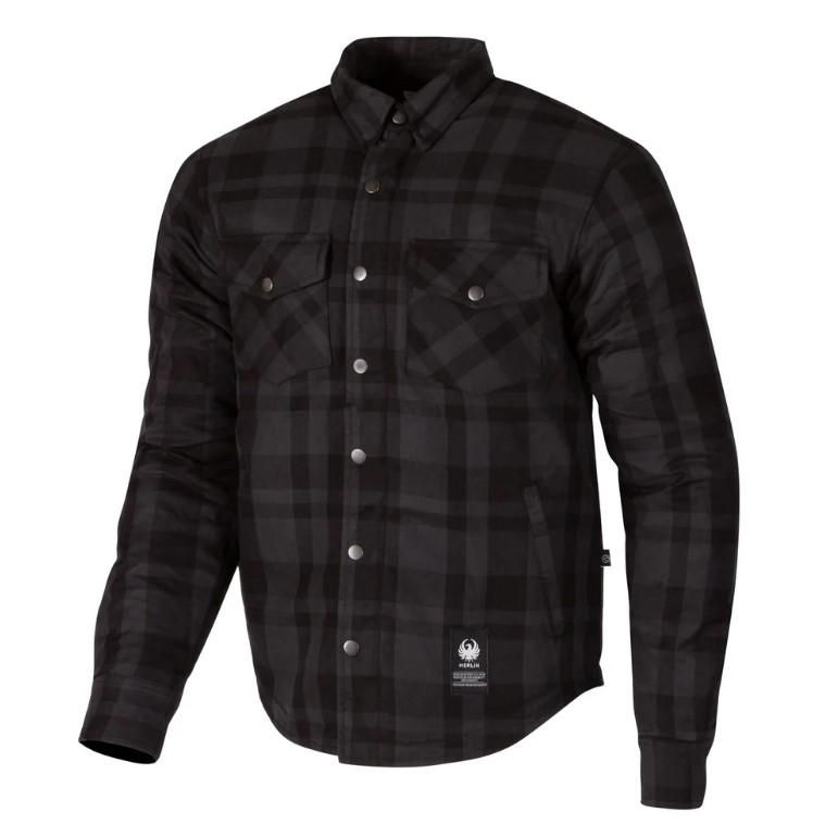 Merlin Hydro Waterproof Kevlar Motorcycle Riding Shirt MWP199/GREY