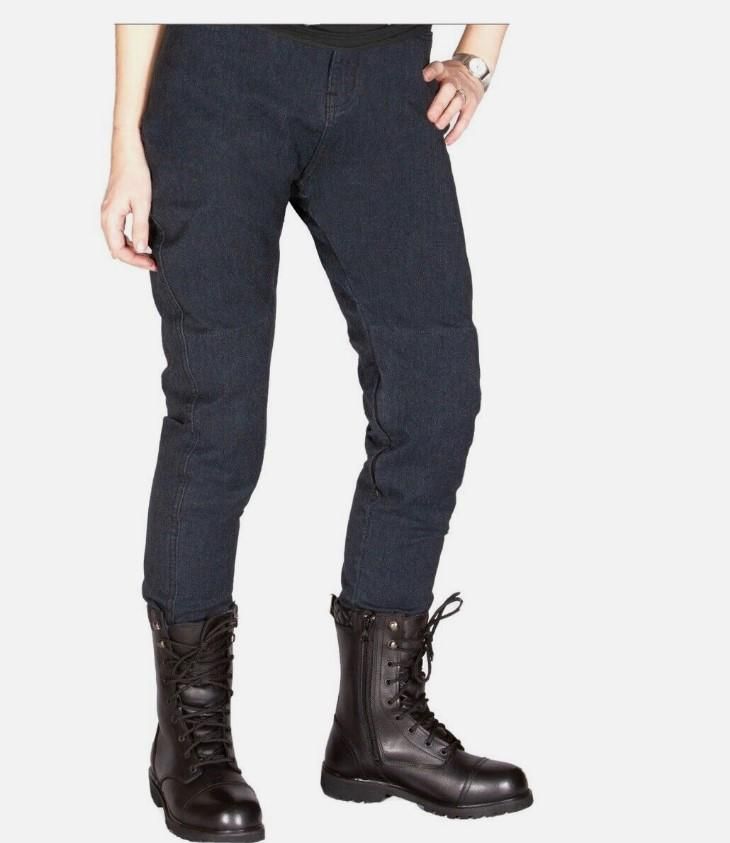 Merlin KENDALL Ladies Motorcycle Riding Jeans - Blue