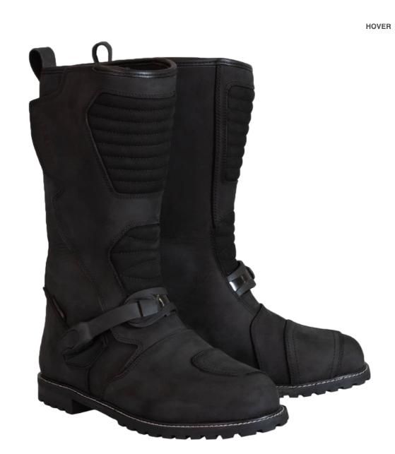 Merlin TETON Motorcycle Riding Boots - Black