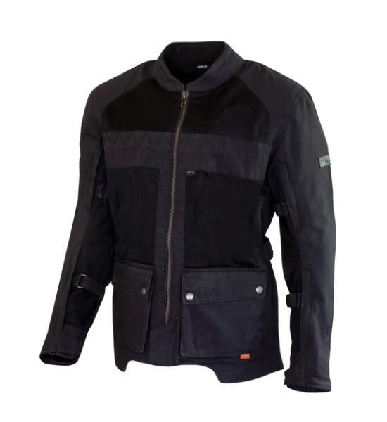 Merlin Mahala Raid Motorcycle Riding Explorer Jacket - Black